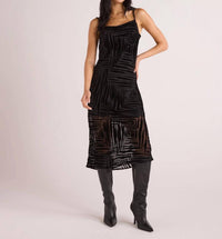 Bella Dahl - Bias Layered Slip Midi Dress