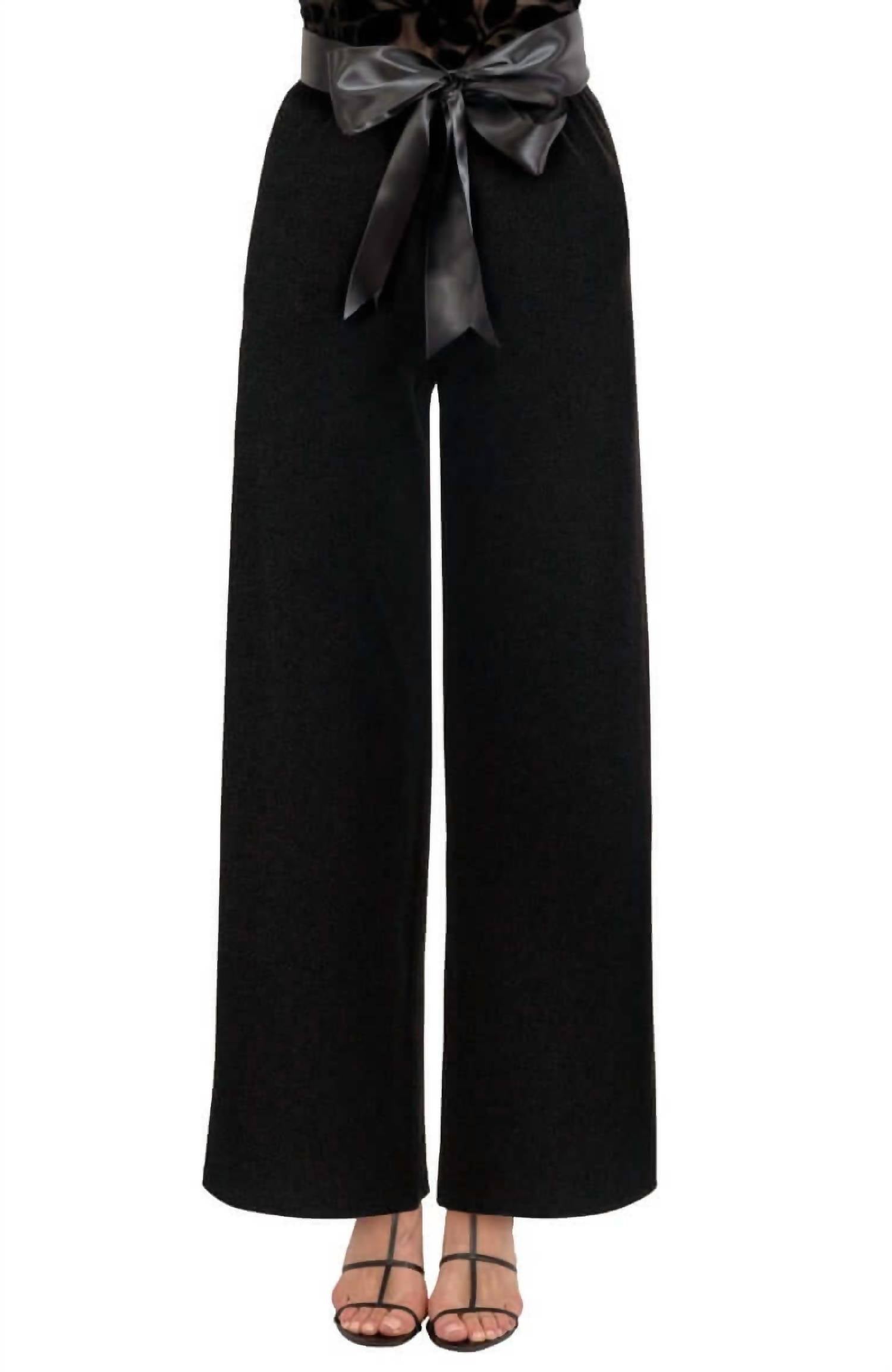 Gretchen Scott - Velvet Palazzo Pant