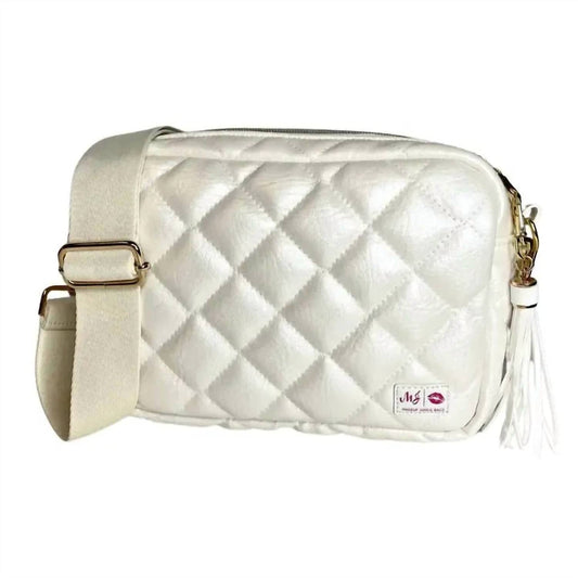 Makeup Junkie - Women's Quilted Uptown Crossbody Bag