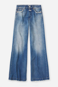 Closed - Glow-up Wide Leg Distressed Jeans