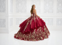 Princesa By Ariana Vara - Embroidered Ball Gown With Train
