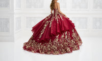 Princesa By Ariana Vara - Embroidered Ball Gown With Train