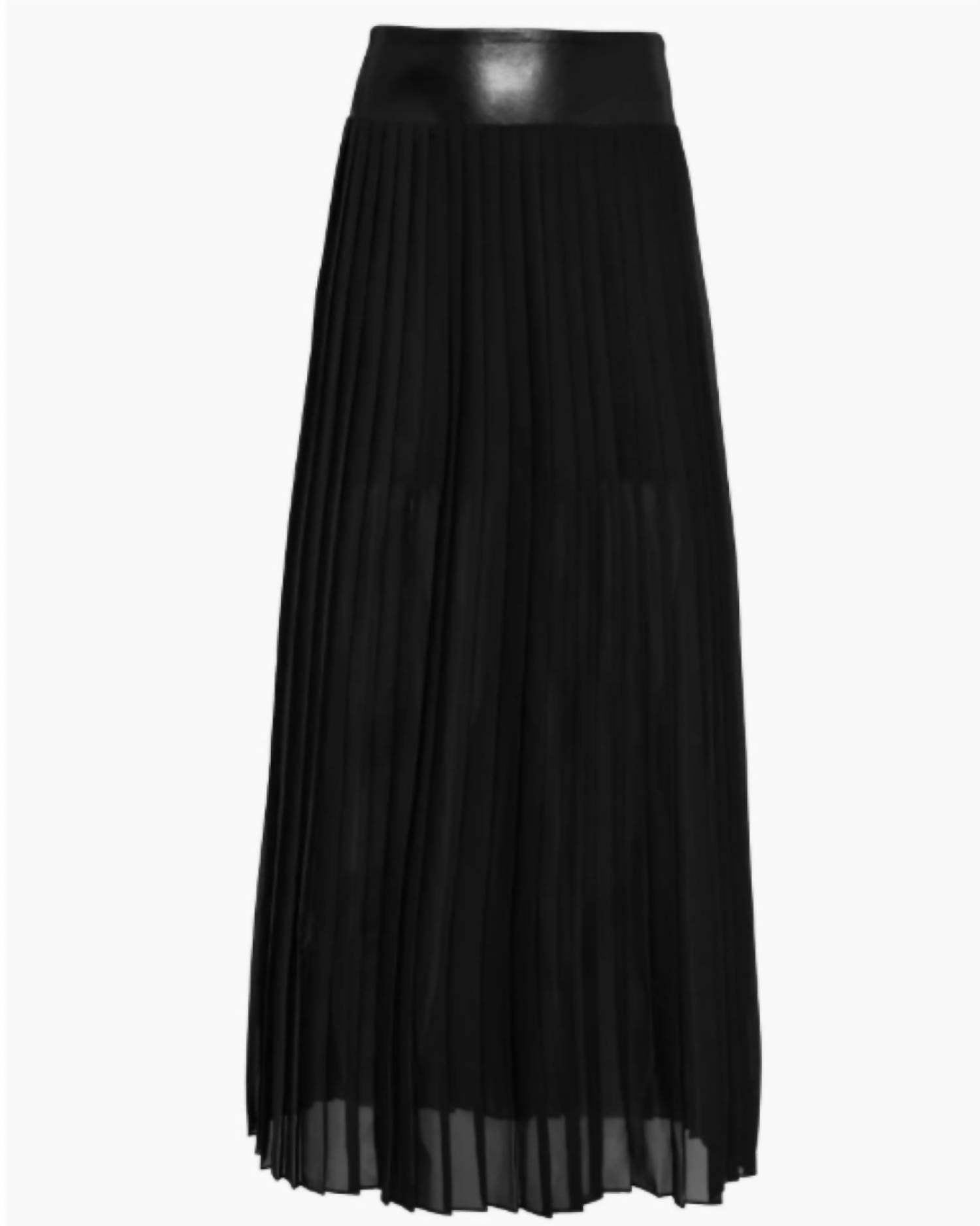 AS by DF Felice Pleated Skirt in black - women's skirt - view 4