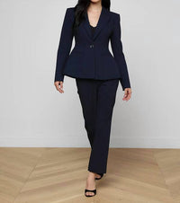 L'Agence - Therese Cinched Waist Blazer