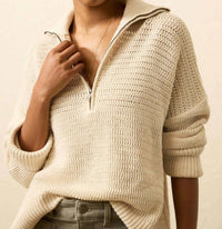 Faherty - Women’s Miramar Linen Quarter Zip Top