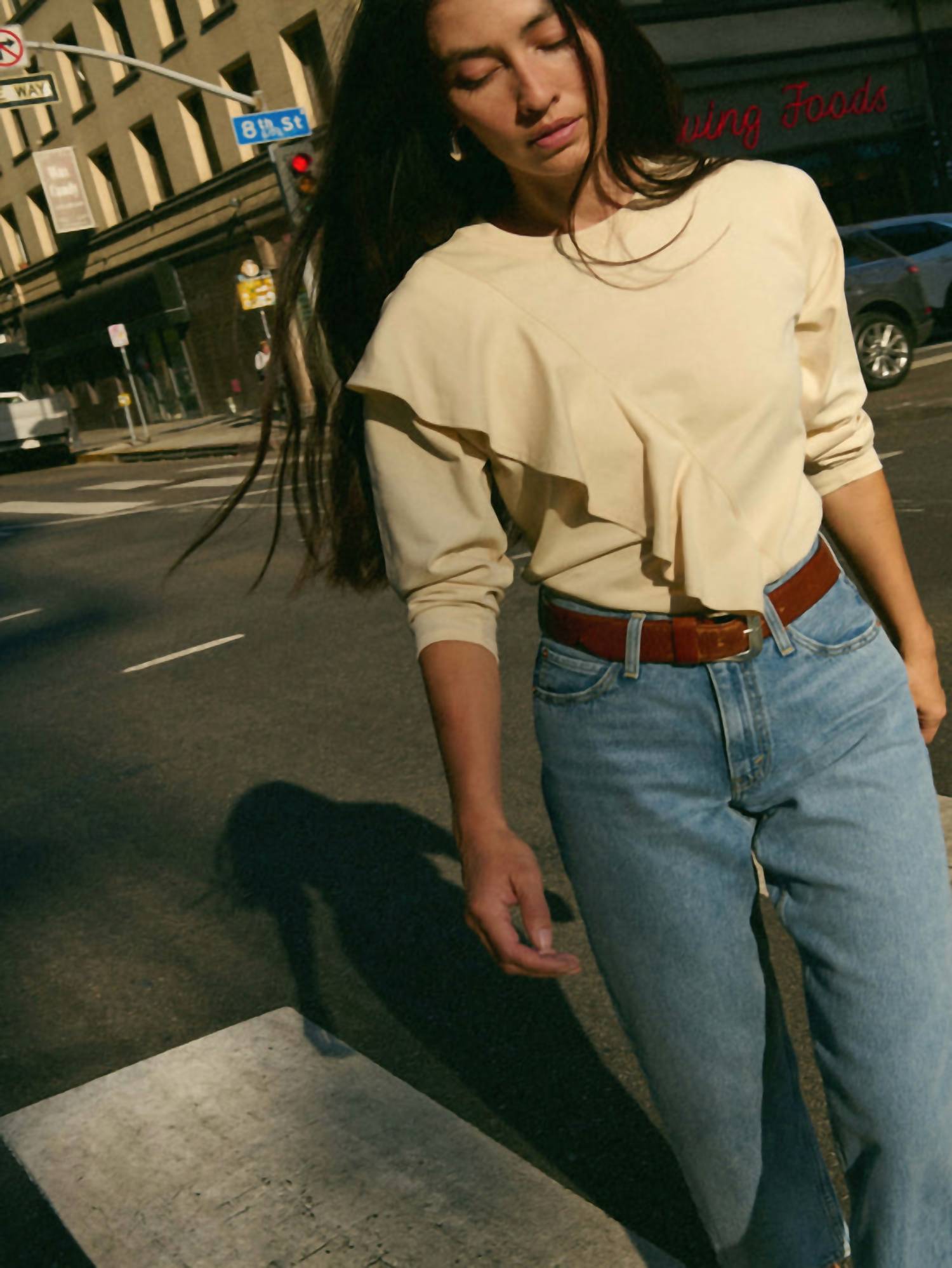 Nation Ltd - Farrah Flounce Top