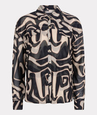 Esqualo - mesh blouse harm