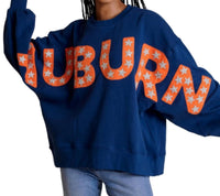 Stewart Simmons - Women's Auburn Glam Pullover Sweashirt