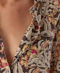 Maison Hotel - DUDU pina colada print Blouse