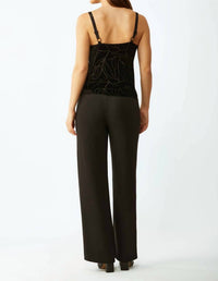 Ecru - Knightley Velvet Burnout Camisole