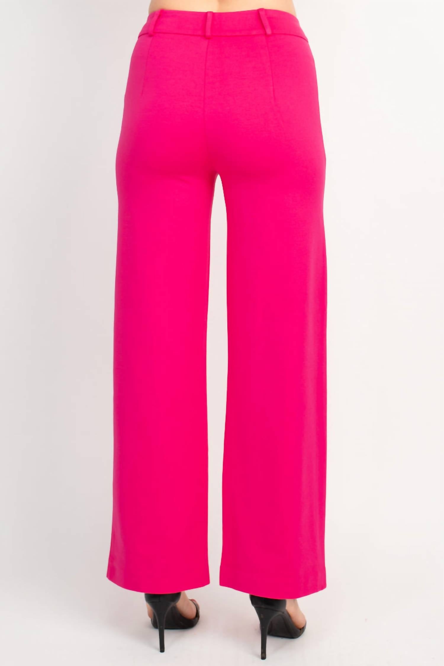 Hope & Harlow - Rayon Wide Leg Pants