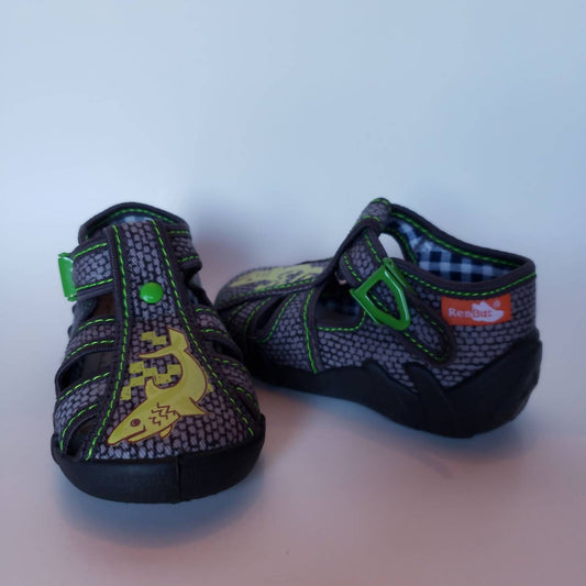 Renbut Shoes - Kid's Fisherman Sandal With Clamp Buckle Closure