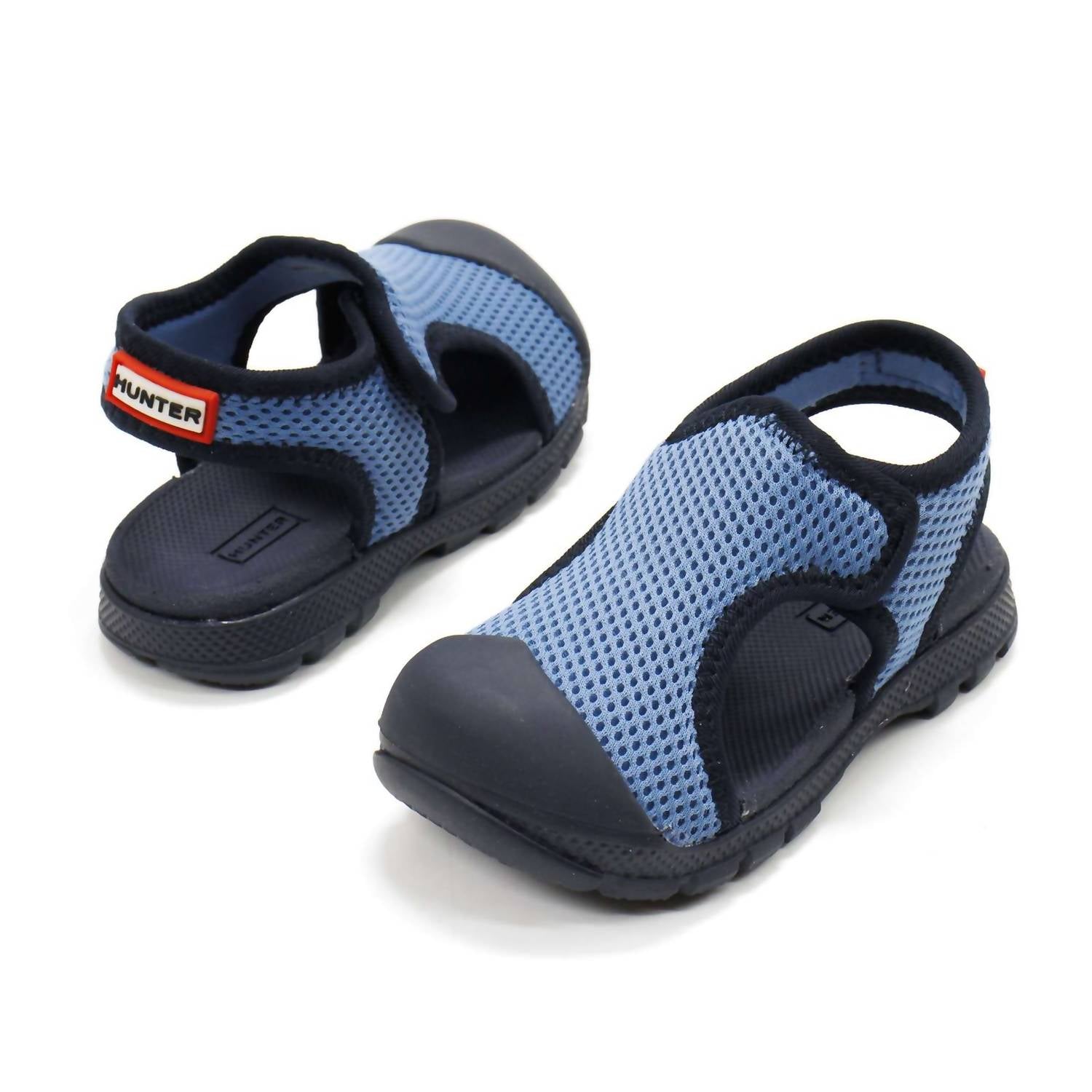 HUNTER Boys Mesh Outdoor Walking Sandals in stornoway blue - kids' sandal - view 5