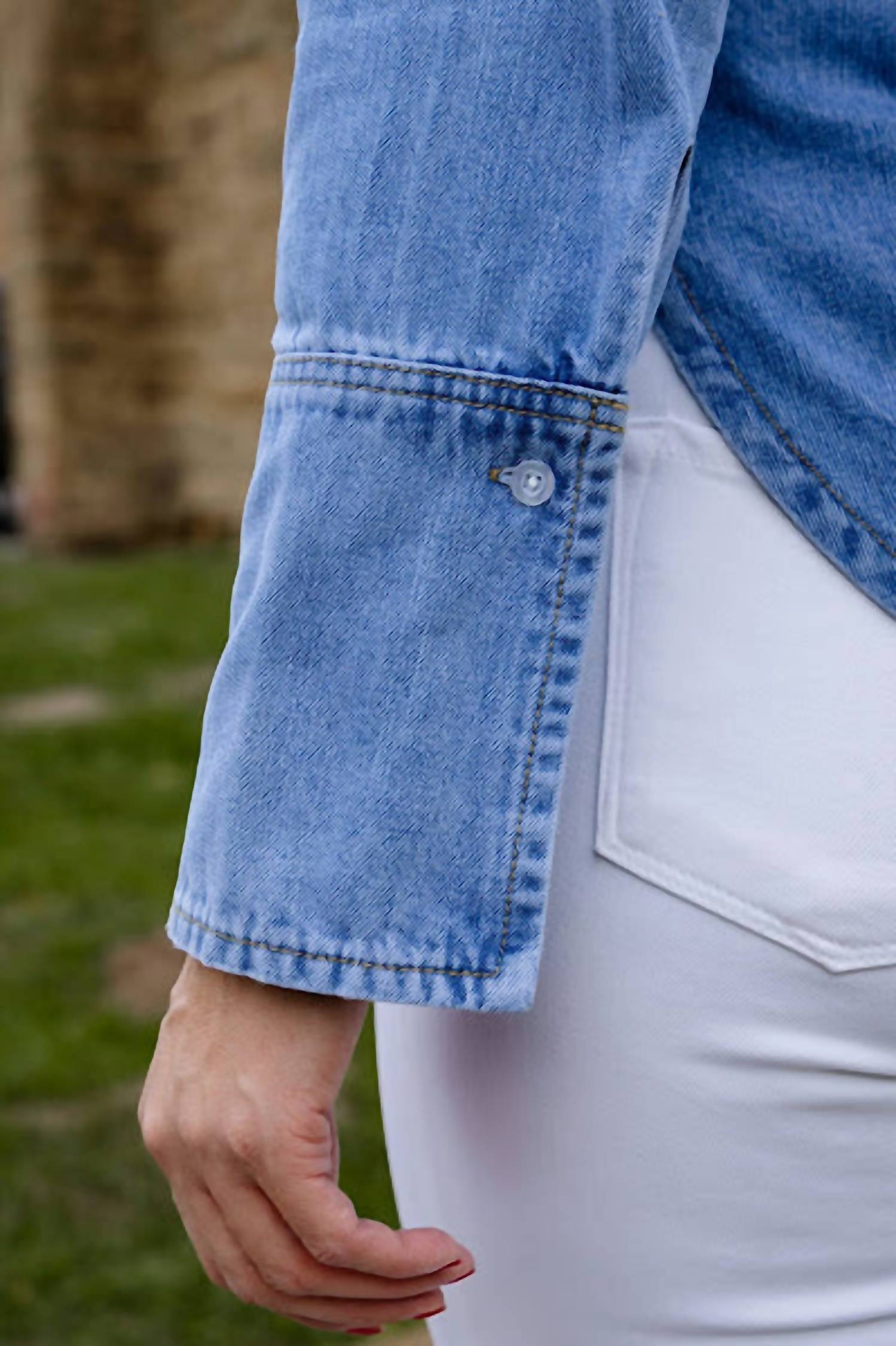 Kancan - Milliam Western Fitted Denim Shirt