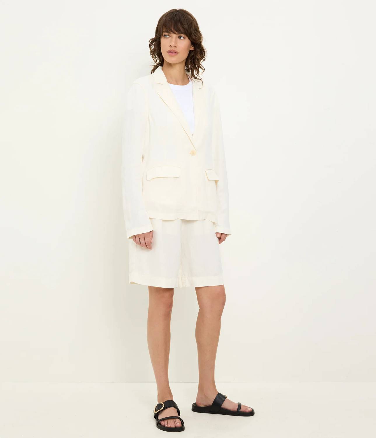 Michael Stars - Aubrey Linen Blazer