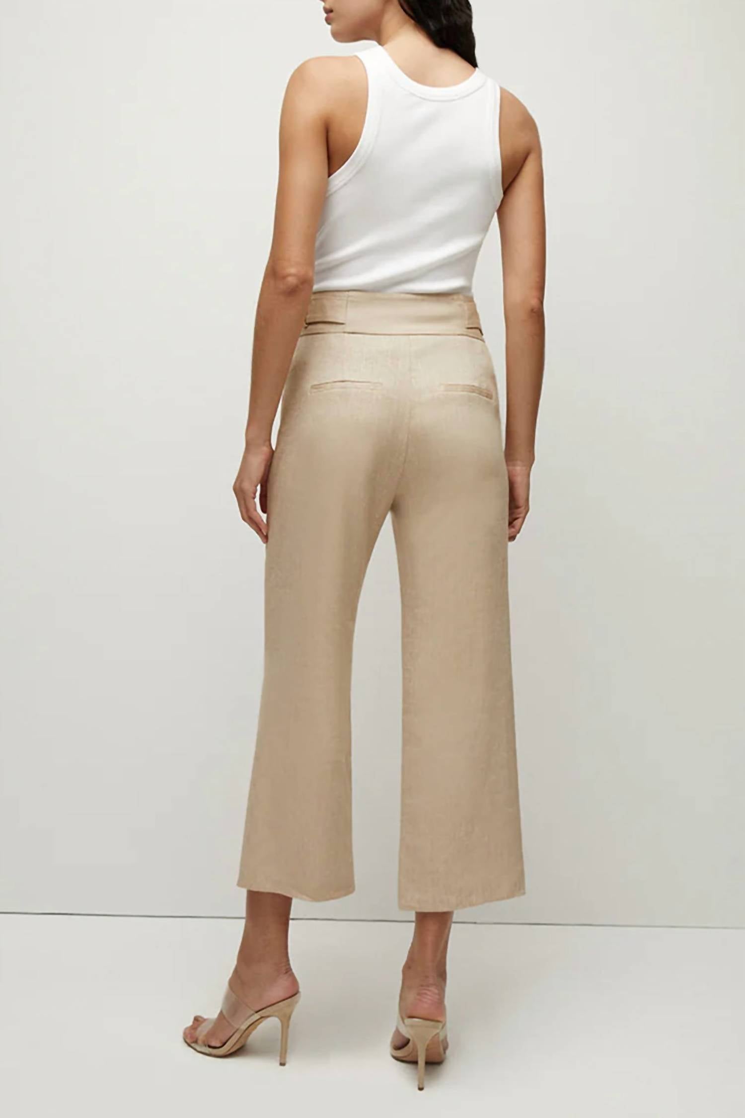 Veronica Beard - Aubrie Linen Pant