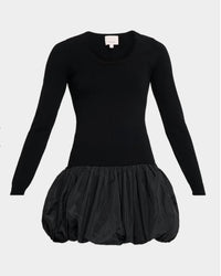 Cinq A Sept - Brisa Mixed Media Mini Dress
