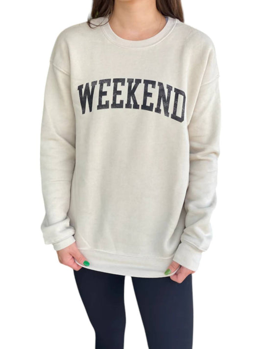 Oat Collective - Weekend Graphic Sweatshirt