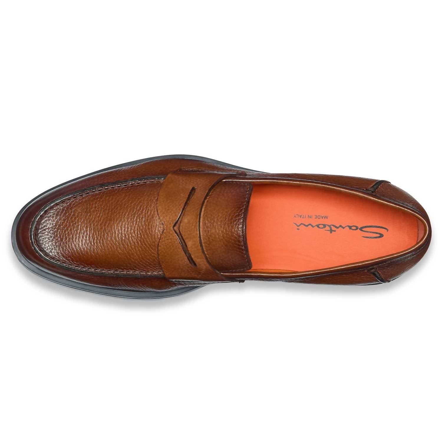 Santoni - Men's Rock Lugsole Penny Loafer
