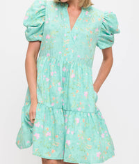 Beeson River - Floral Baby Doll Mini Dress