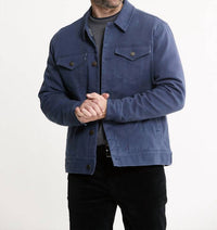 Jachs New York - Lined Bull Denim Trucker Jacket