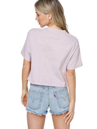 Zutter - World Tour Graphic Crop Top