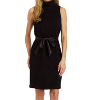 DREW Cosette Double Cashmere Dress in black - women's dress - detail view