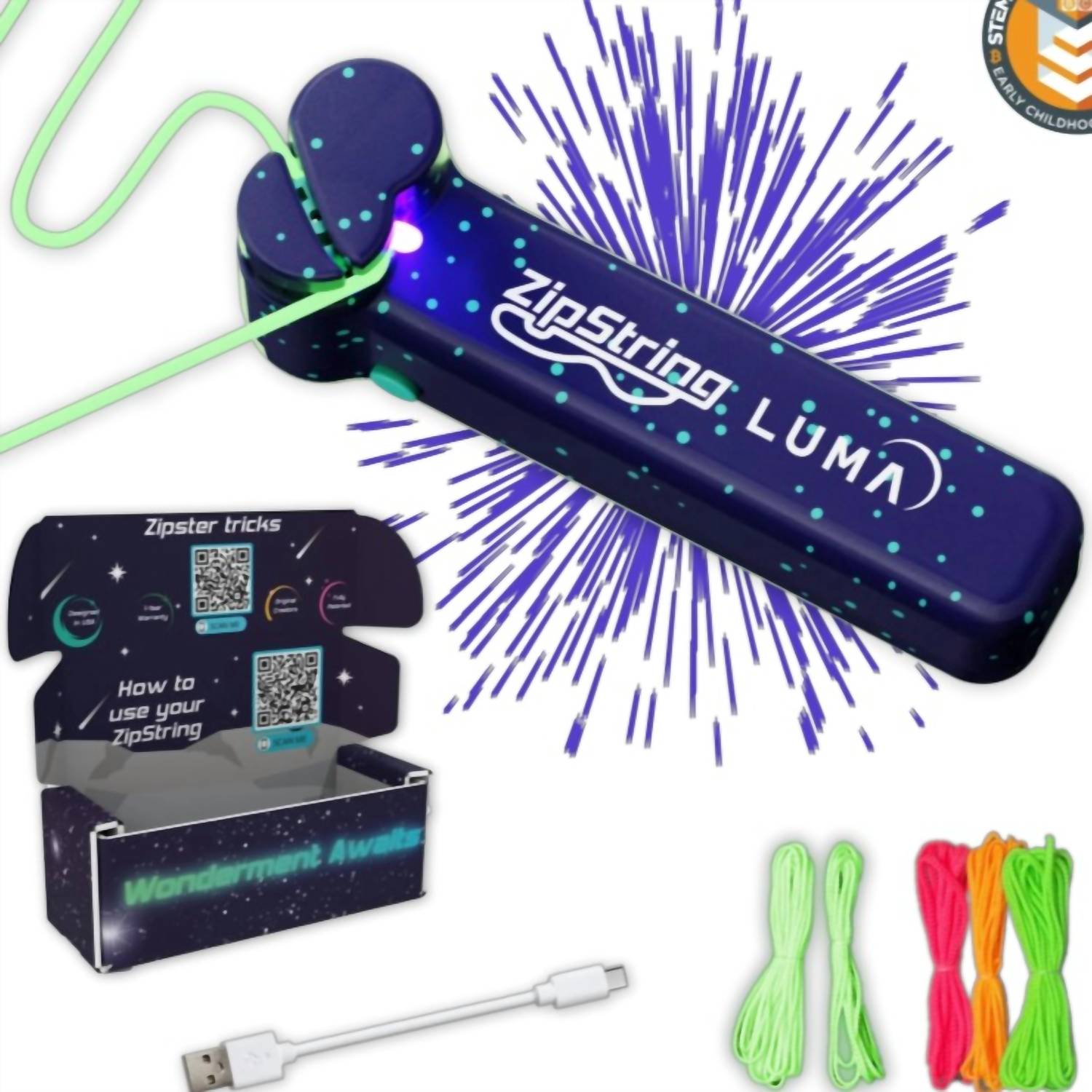 Zipstring - Luma Light-up Floating String Toy