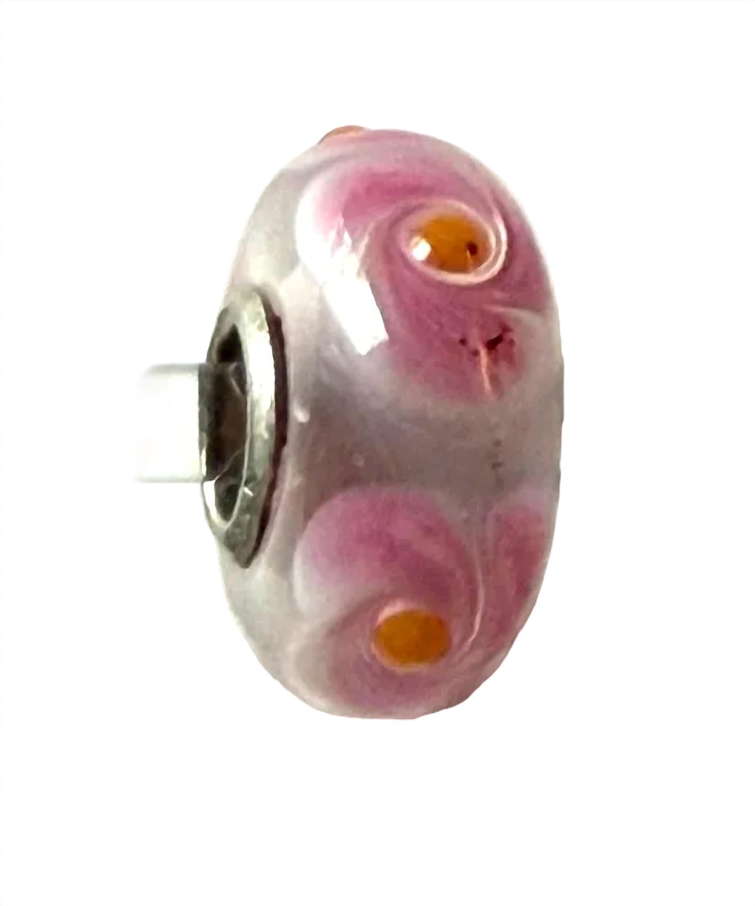 Trollbeads - Women's Universal Unique Center Flower Bead Charm