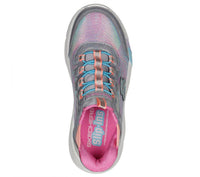 Skechers Girl's Dreamy Lites Shoes in colorful prism - kids' sneaker - detail view