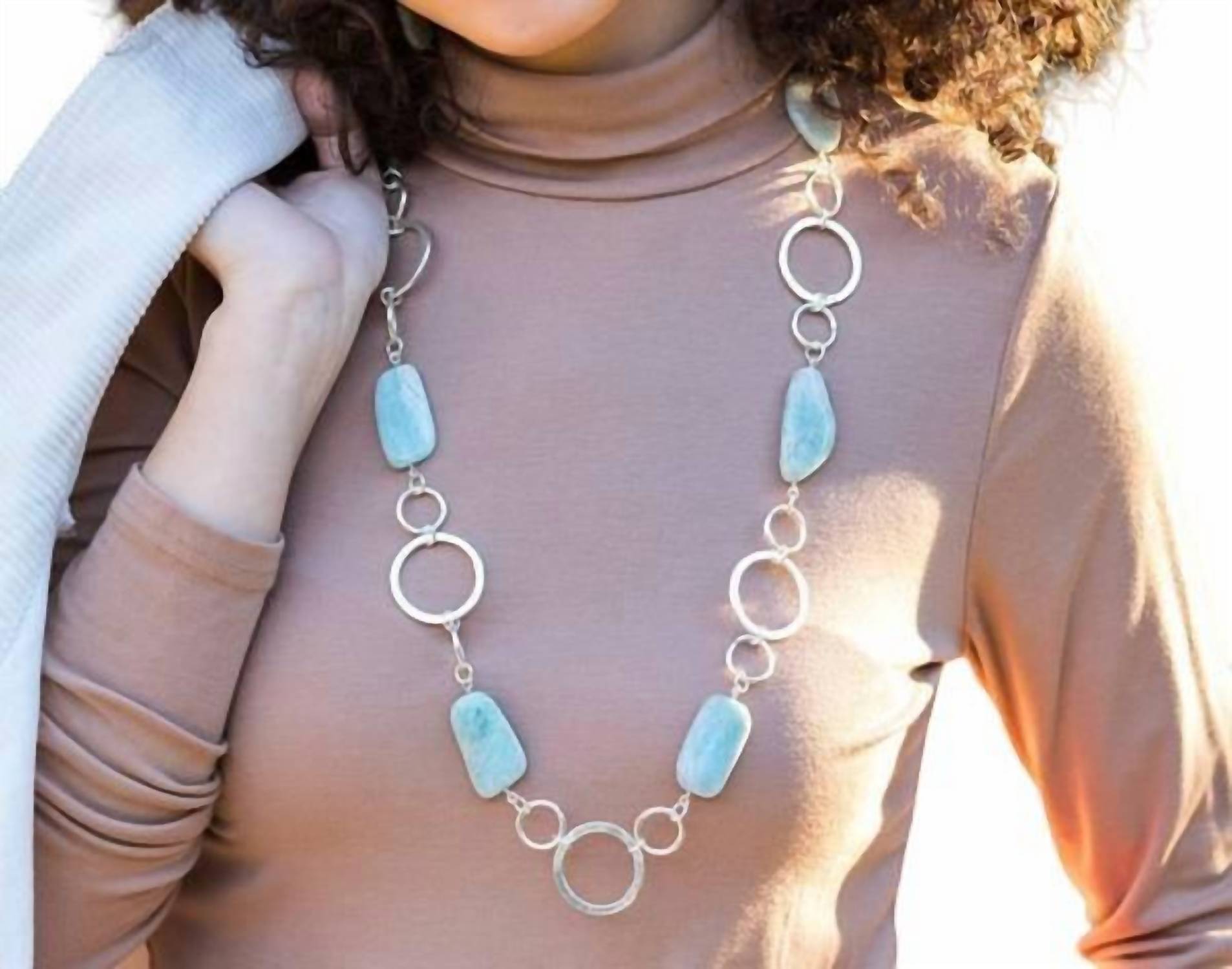 Anju - Women's Amazonite Necklace