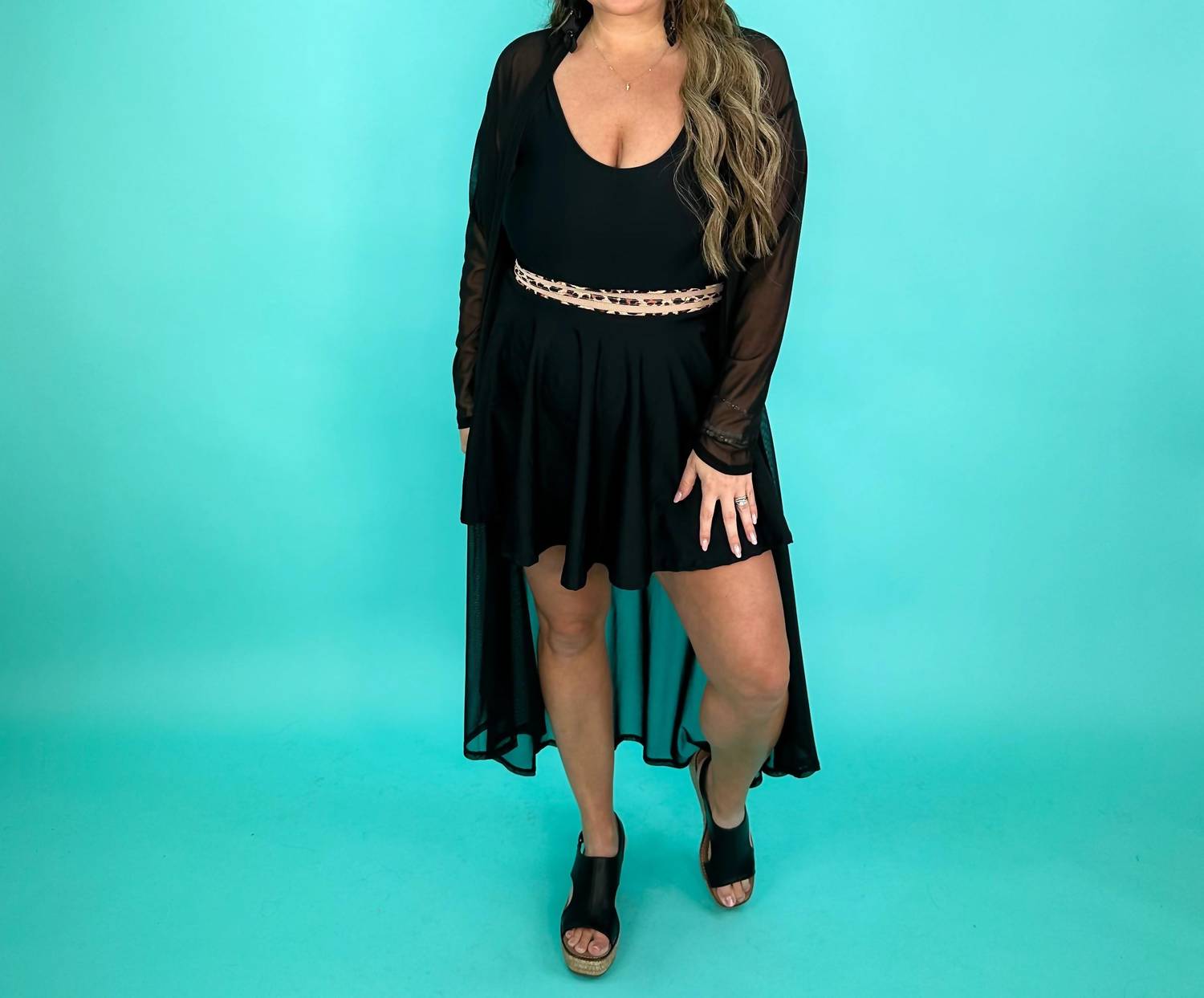 Mack & Mal - I Am On Vacation Swim Dress
