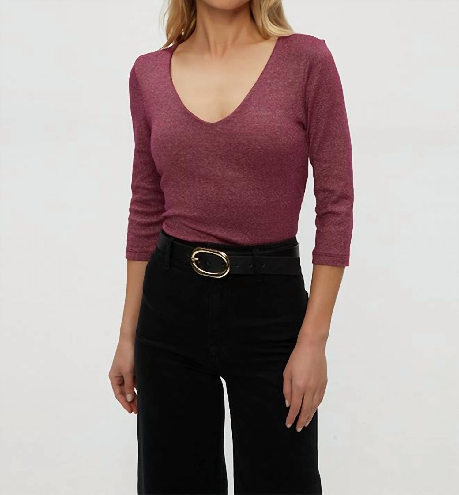 Michael Stars - Angelina V-neck Tee
