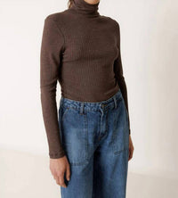 Indi & Cold - Ribbed Fitted T-shirt