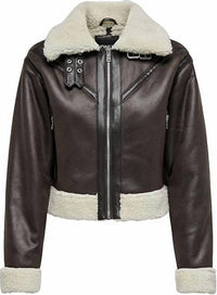 Olivaceous - TOPSFIELD FUR CONTRAST JACKET