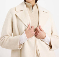 Brodie Cashmere - Knitted Half-zip Collar Dickey