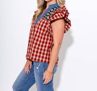 Thml - Flutter Sleeve Top