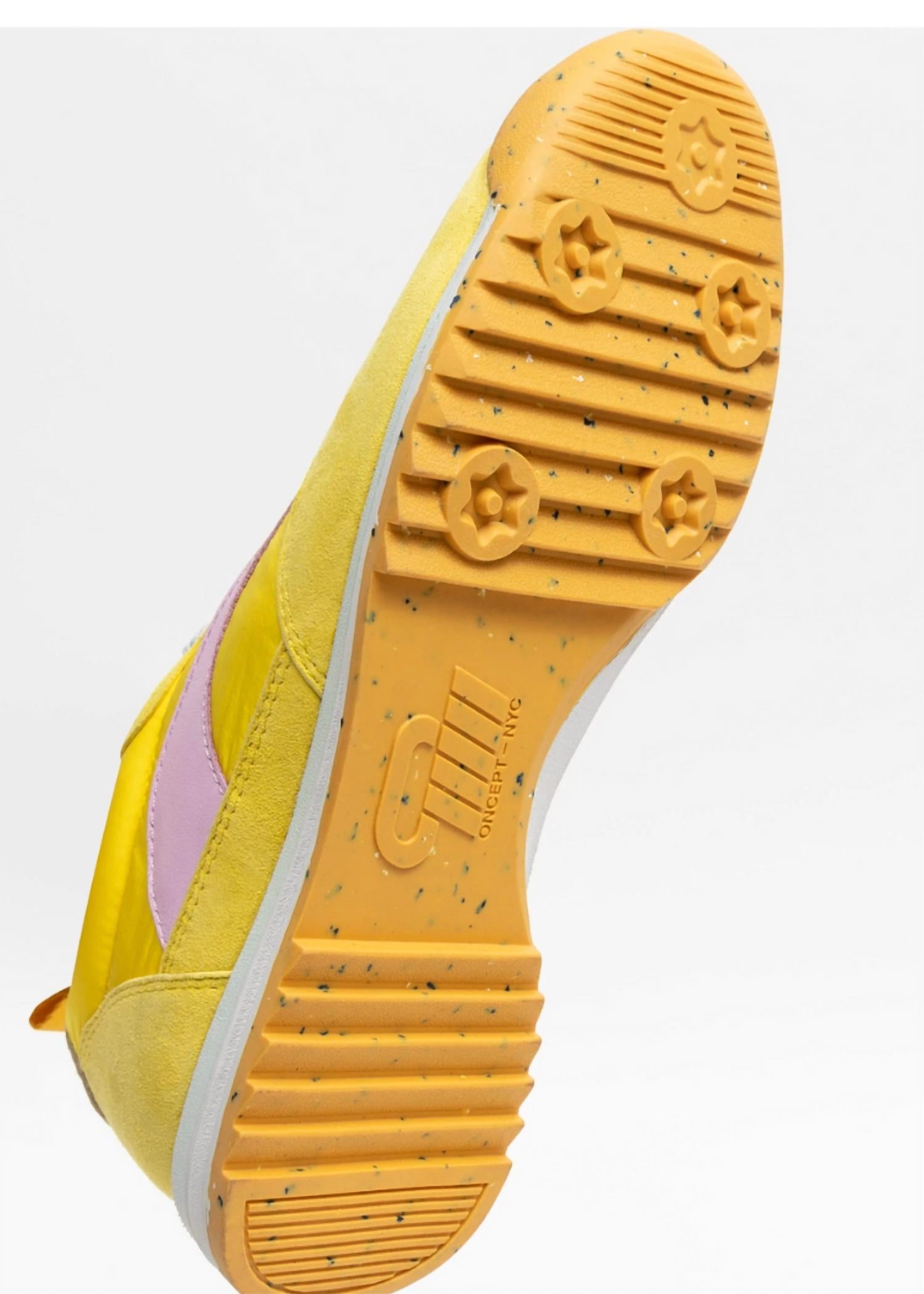 Oncept Women's Montreal Sneaker in yellow blaze - women's sneaker - view 5