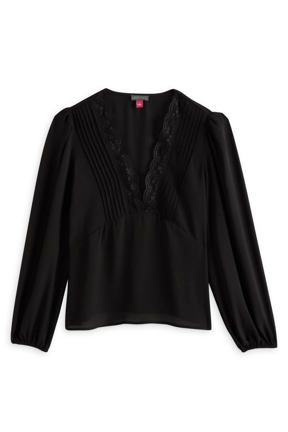 Vince Camuto - Women's Lace V-neck Blouse