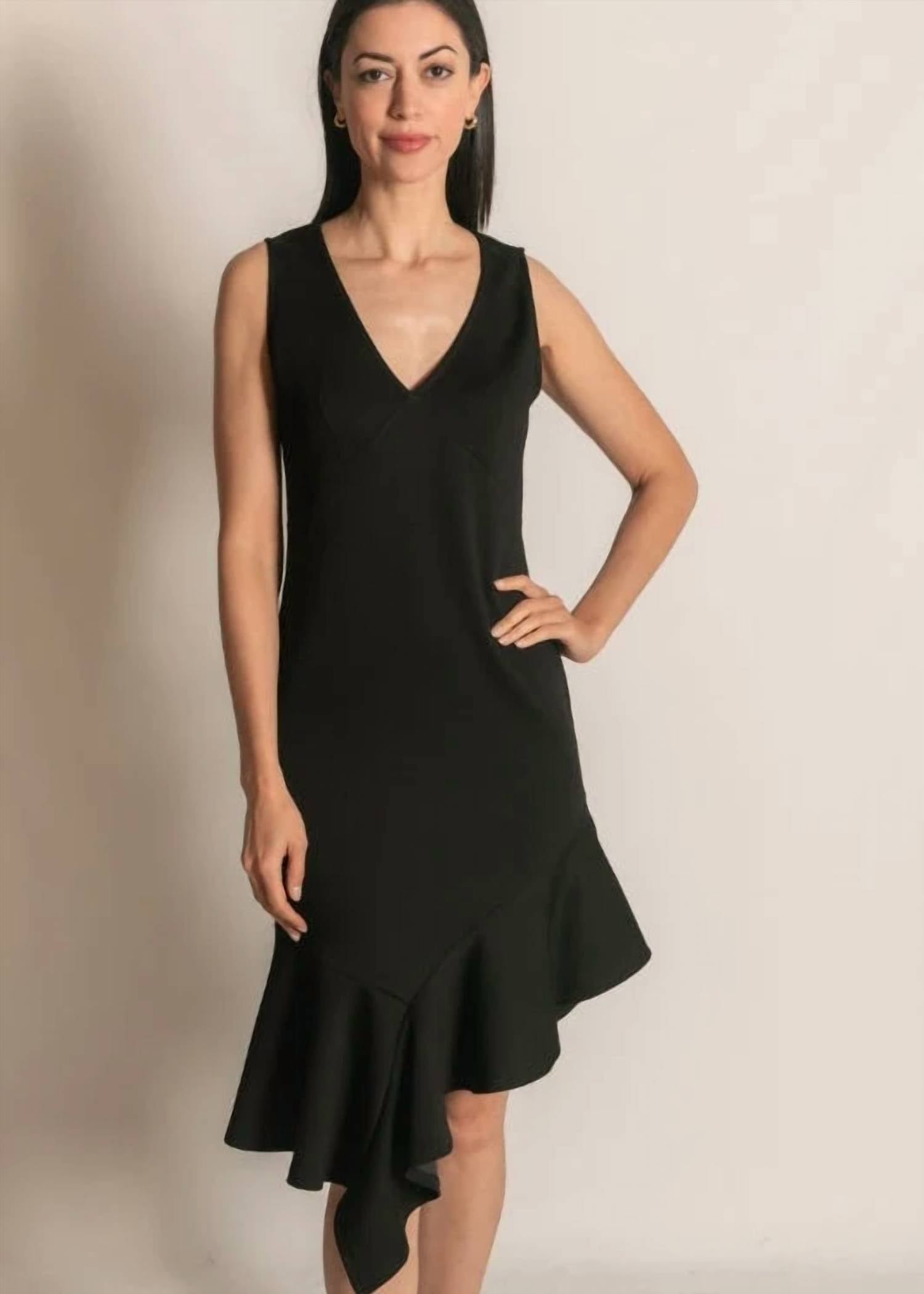 Before You Collection - Ruffle Bottom Midi Dress