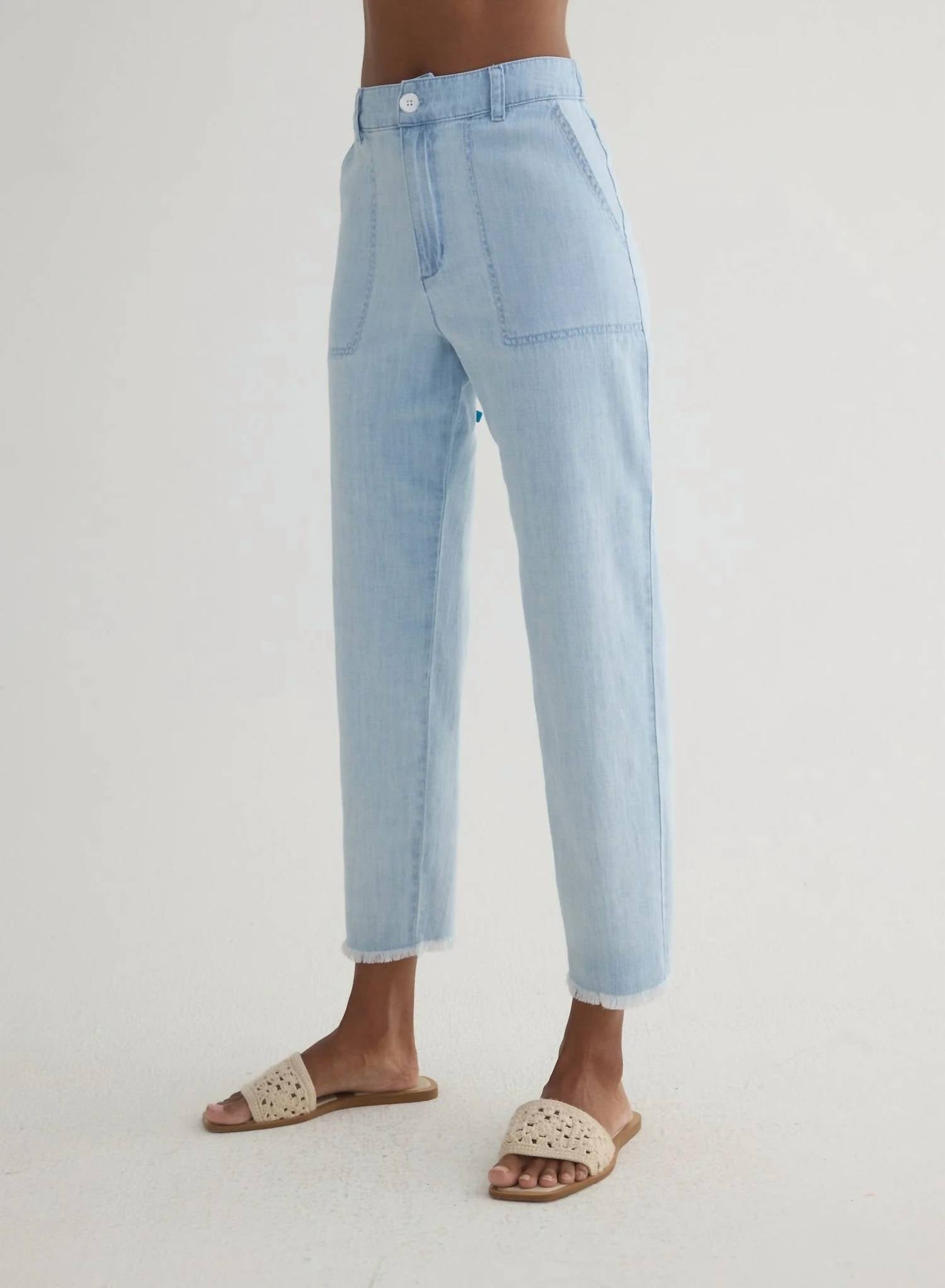 Bella Dahl - Sonny Fray Utility Pant