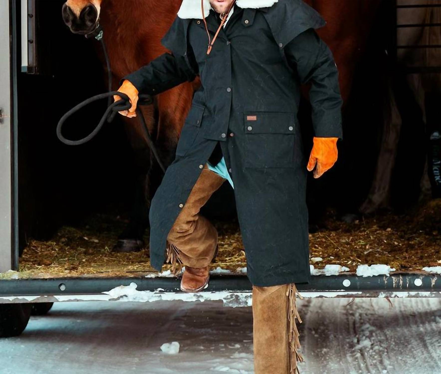 Outback Trading Co. - Unisex Low Rider Oilskin Duster Coat