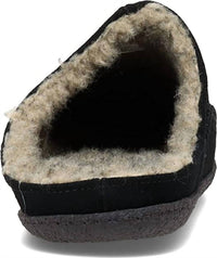 Clarks - Women's Baseball Stiching Plush Sherpa Suede Clogs