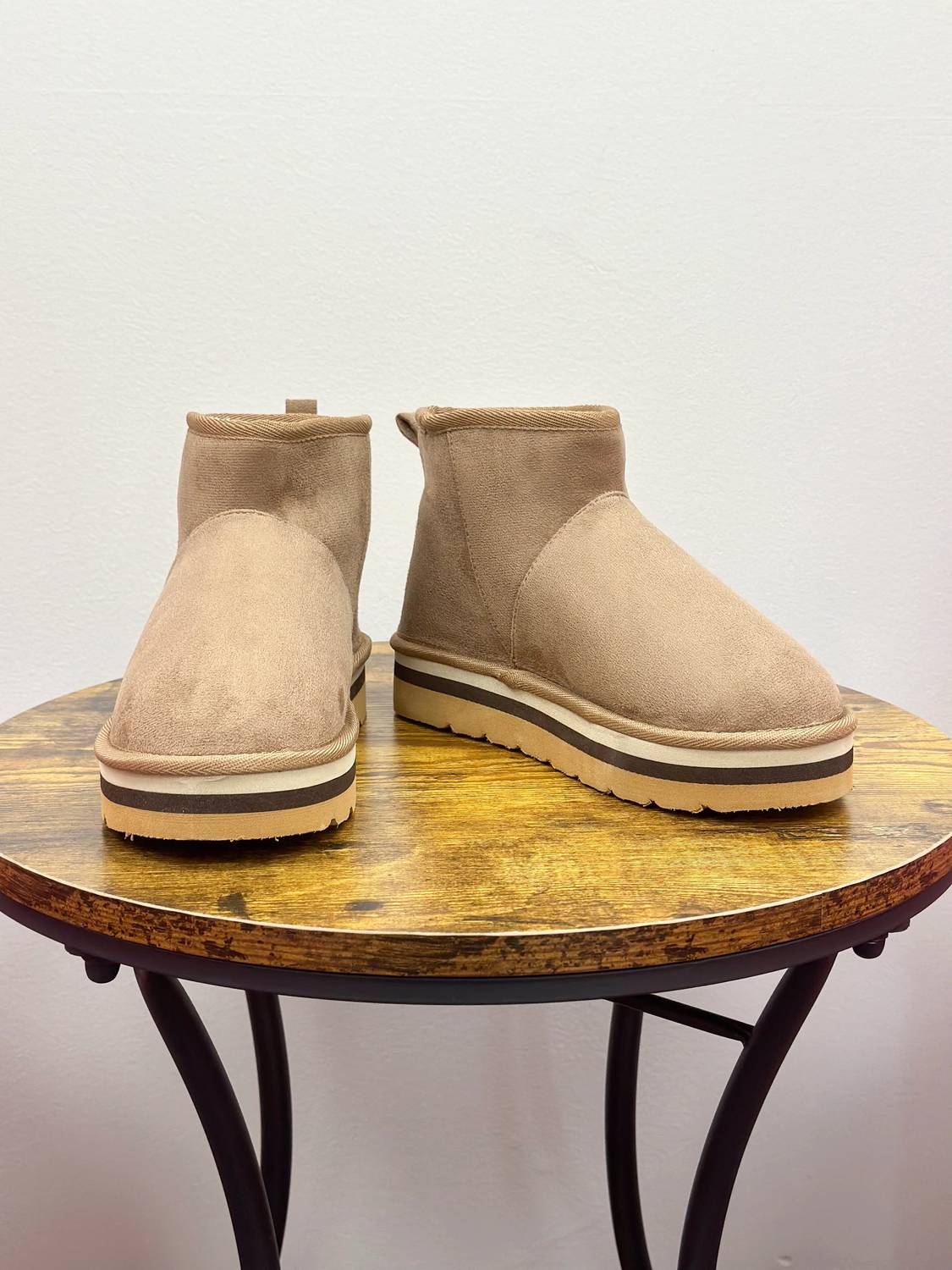 Olem - Women's Suede Platform Boots