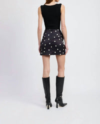 En Saison - Polka Dot Mini Skirt