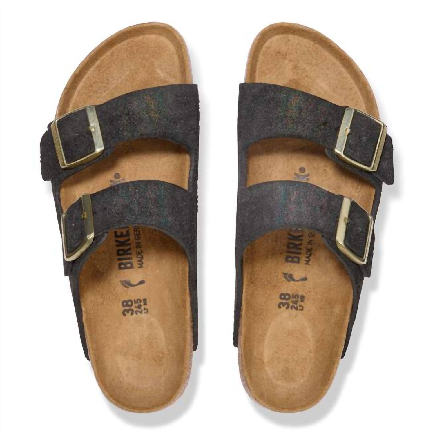 Birkenstock - Unisex Arizona Suede Leather Sandals