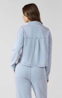 Dex Clothing - Crop Knit Overshirt
