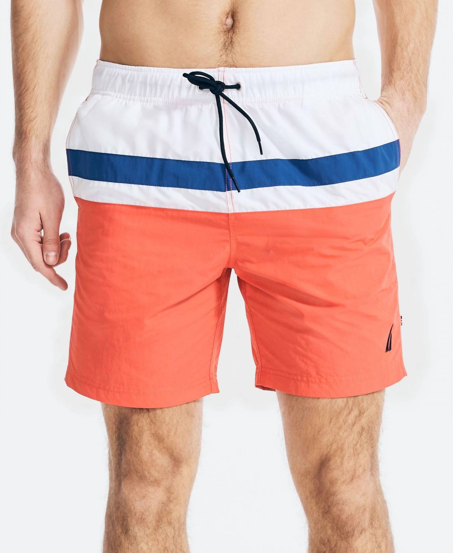 Nautica - Allover Print Swim Trunks