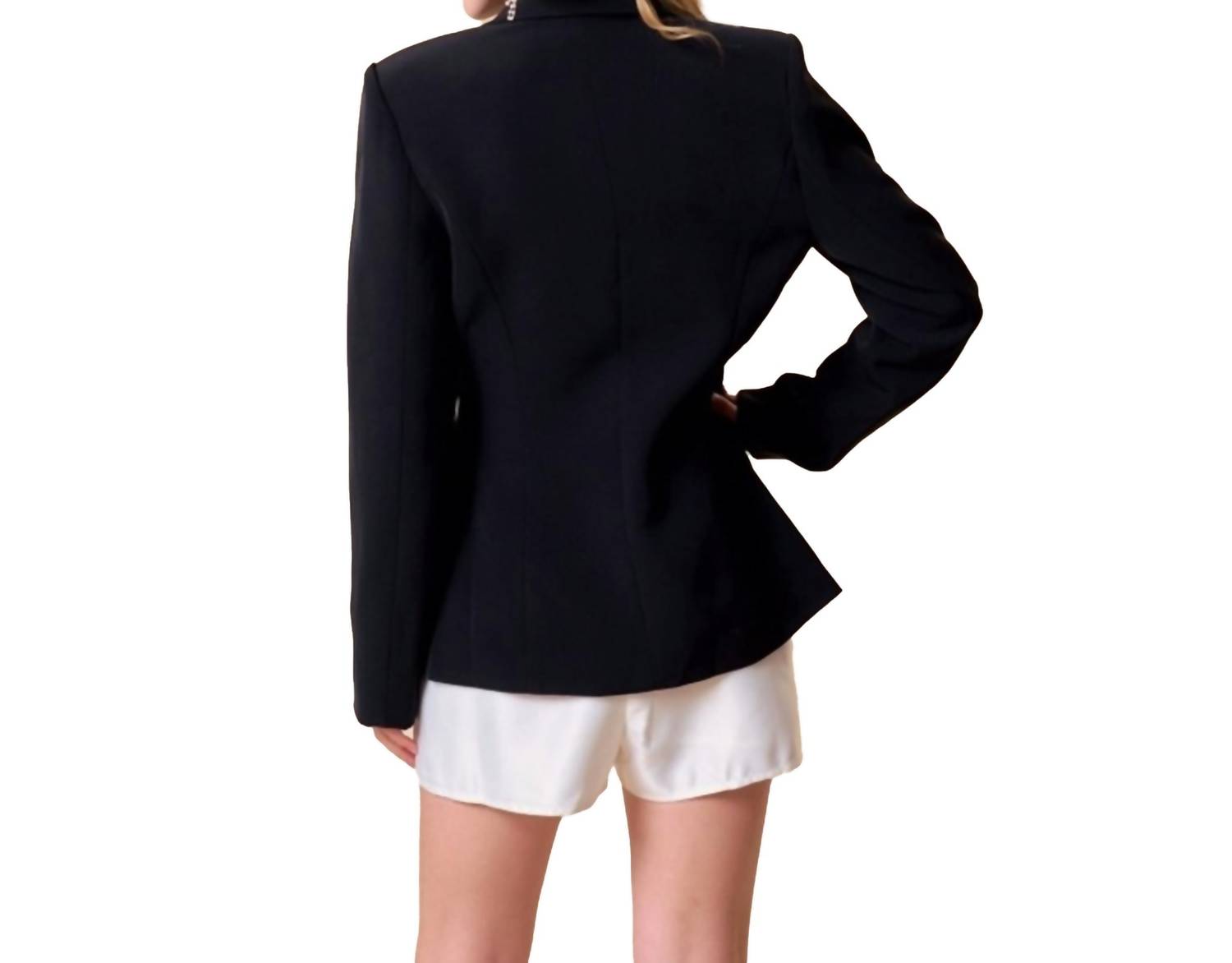 Mainstrip - Frisky Business Sequin Fringe Blazer