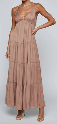 L'Agence - Lua Tiered Maxi Dress